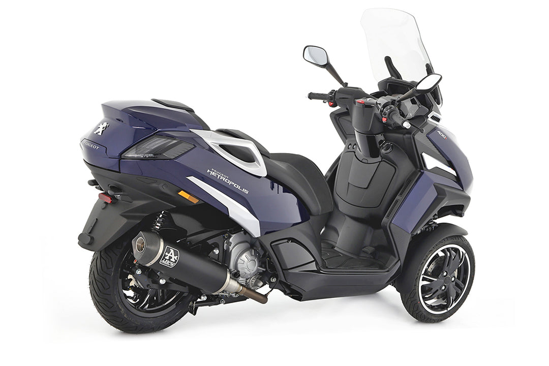 ARROW Dark Urban Peugeot Metropolis 400  Aluminium