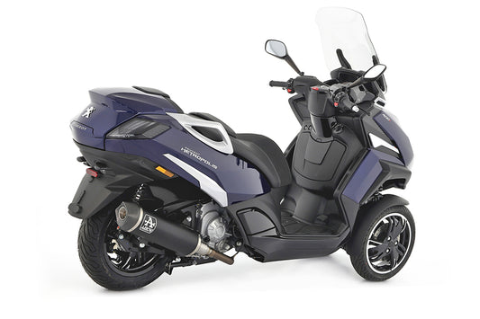 ARROW Dark Urban Peugeot Metropolis 400  Aluminium