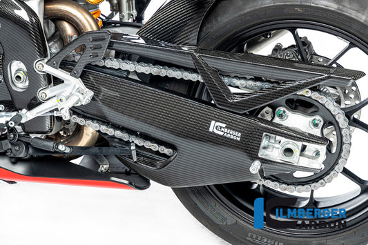 Ilmberger Schwingenabdeckung links glanz Aprilia RSV4/Tuono Aprilia RSV4 Factory 2021 | Aprilia Tuono V4 1100 Factory 2021 | Aprilia Tuono V4 1100 2021