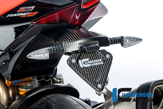 Ilmberger Kennzeichenträger matt Aprilia RSV4/Tunono V4 Aprilia RSV4 Factory 2021 | Aprilia Tuono V4 1100 Factory 2021 | Aprilia Tuono V4 1100 2021