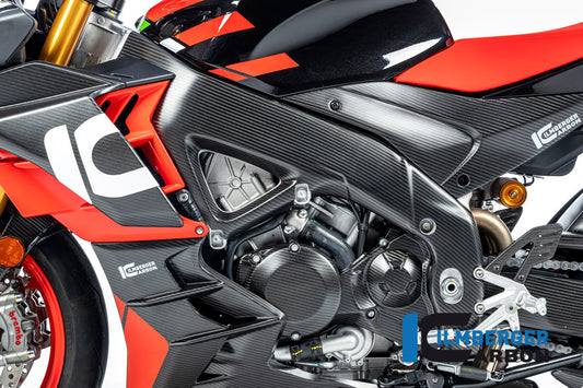 Ilmberger Rahmenabdeckung links matt Aprilia Tuono V4 Aprilia Tuono V4 1100 Factory 2021 | Aprilia Tuono V4 1100 2021