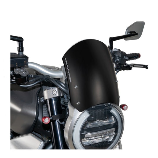 Windschild Alu Schwarz für Honda CB1000R CB650R