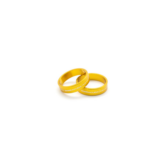 Einlegering Lenkerendenspiegel gold