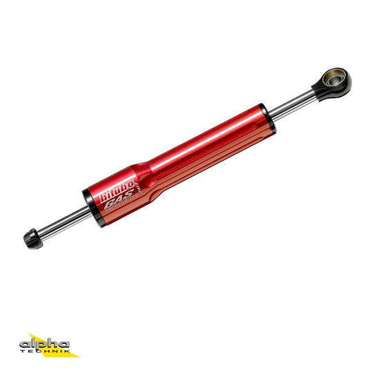 BITUBO Lenkungsdämpfer rot Länge 242 mm
