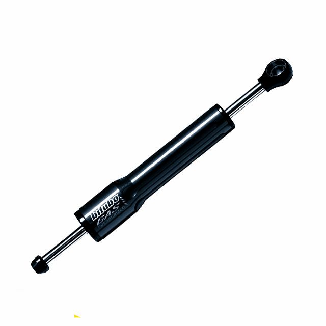 BITUBO Lenkungsdämpfer schwarz Länge 222 mm