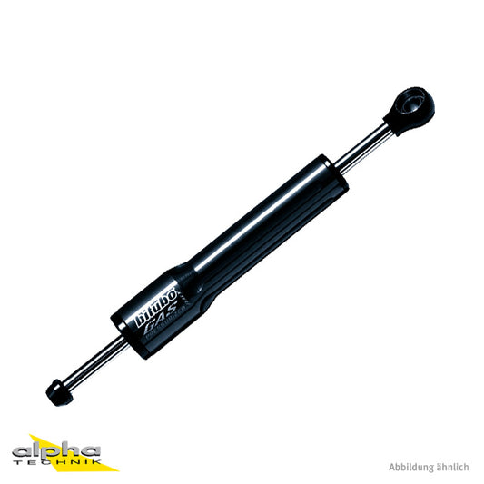 BITUBO Lenkungsdämpfer schwarz Länge 432 mm