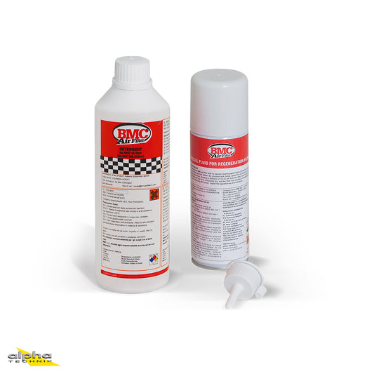 BMC Reinigungskit (Reinigungsmittel+Filterölspray)