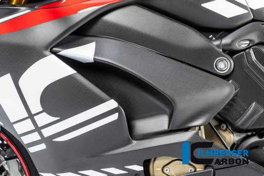 Abdeckung unterm Rahmen links matt Panigale V4/V4S
