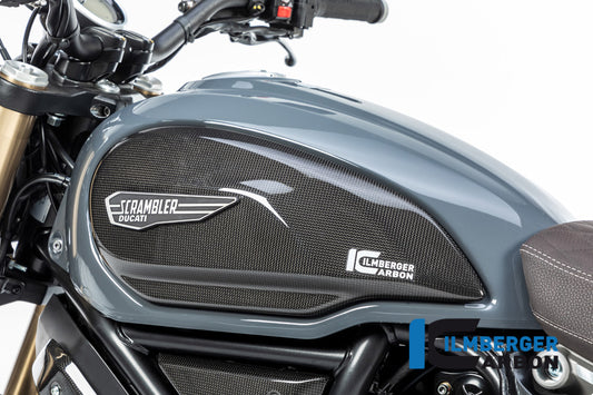 Ilmberger Tankabdeckung links glänzend Ducati Scrambler 1100 2018