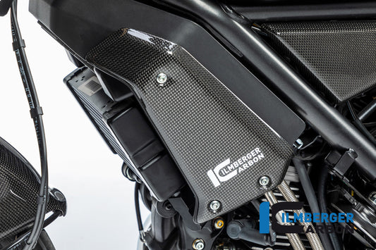 Ilmberger Wasserkühlerabdeckung links glänzend Ducati Scrambler 1100 2018