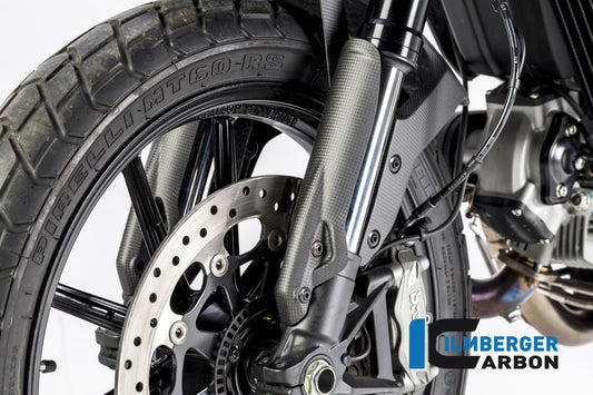 Ilmberger Standrohrcover links matt Ducati Scrambler 800 2017 | Ducati Scrambler 800 2015–2016