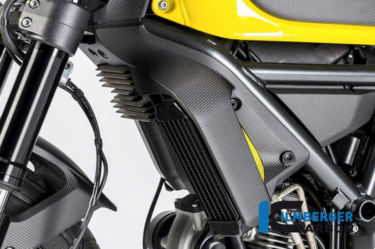 Ilmberger Wasserkühlerverkleidung links matt Ducati Scrambler 800 2017 | Ducati Scrambler 800 2015–2016 | Ducati Scrambler 400 Sixty2 2016–2018