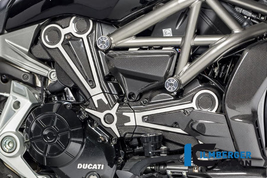Ilmberger Zahnriemenabd. mit Zierleisten glanz Ducati XDiavel 2016–2020 | Ducati XDiavel 2020