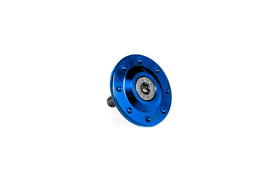 Gilles Abdeckung Auspuffhalter blau, S1000R, 2R99