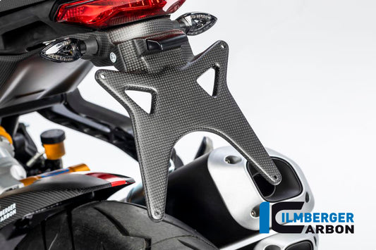 Ilmberger Kennzeichenträger matt, Carbon Ducati 939 Supersport 2017–2020 | Ducati Monster 1200 2017 | Ducati Monster 1200S 2017