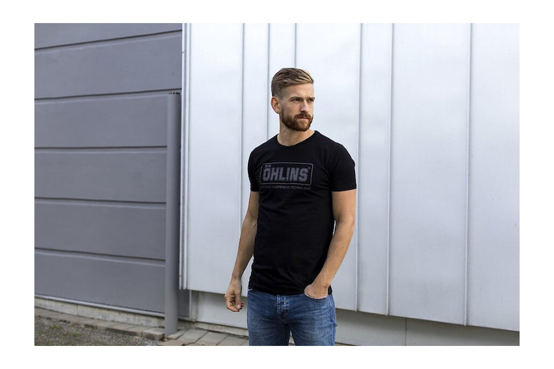 Öhlins Original T-Shirt schwarz Größe M