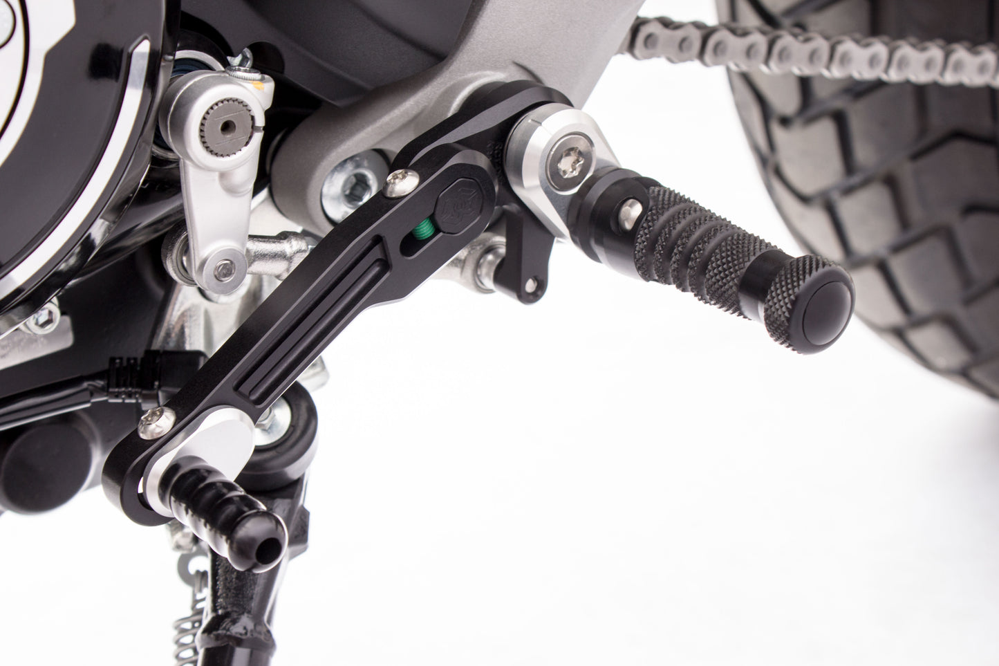 GILLES RCT10 Fußrastenanlage Ducati Scrambler 1100