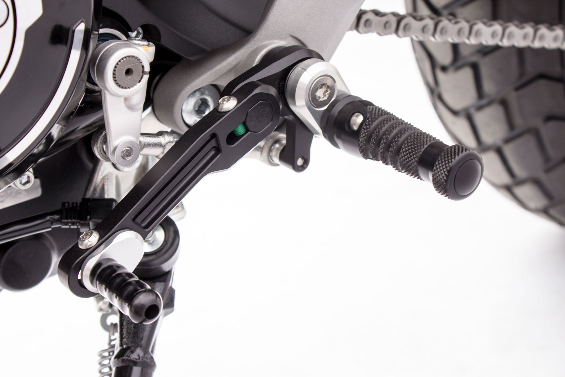 GILLES RCT10 Fußrastenanlage Ducati Scrambler 1100