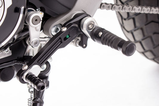 GILLES RCT10 Fußrastenanlage Ducati Scrambler 1100