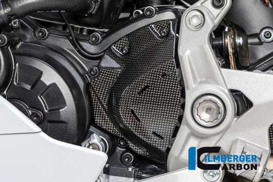 Ilmberger Ritzelabdeckung glanz, Carbon Ducati 939 Supersport 2017–2020