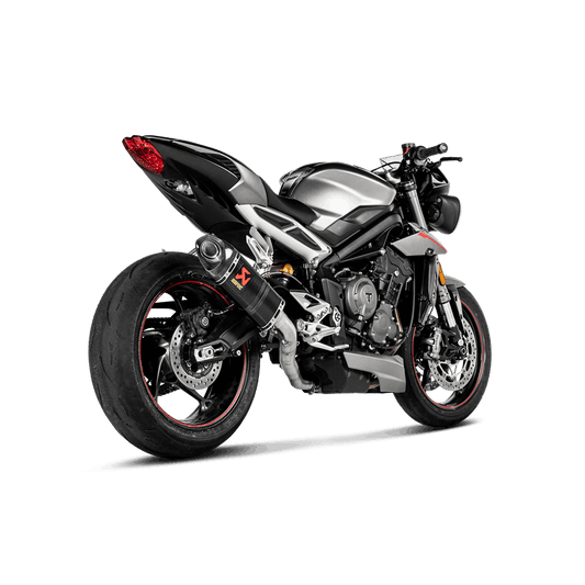Akrapovic Slip-On Line (Carbon)  Street Triple