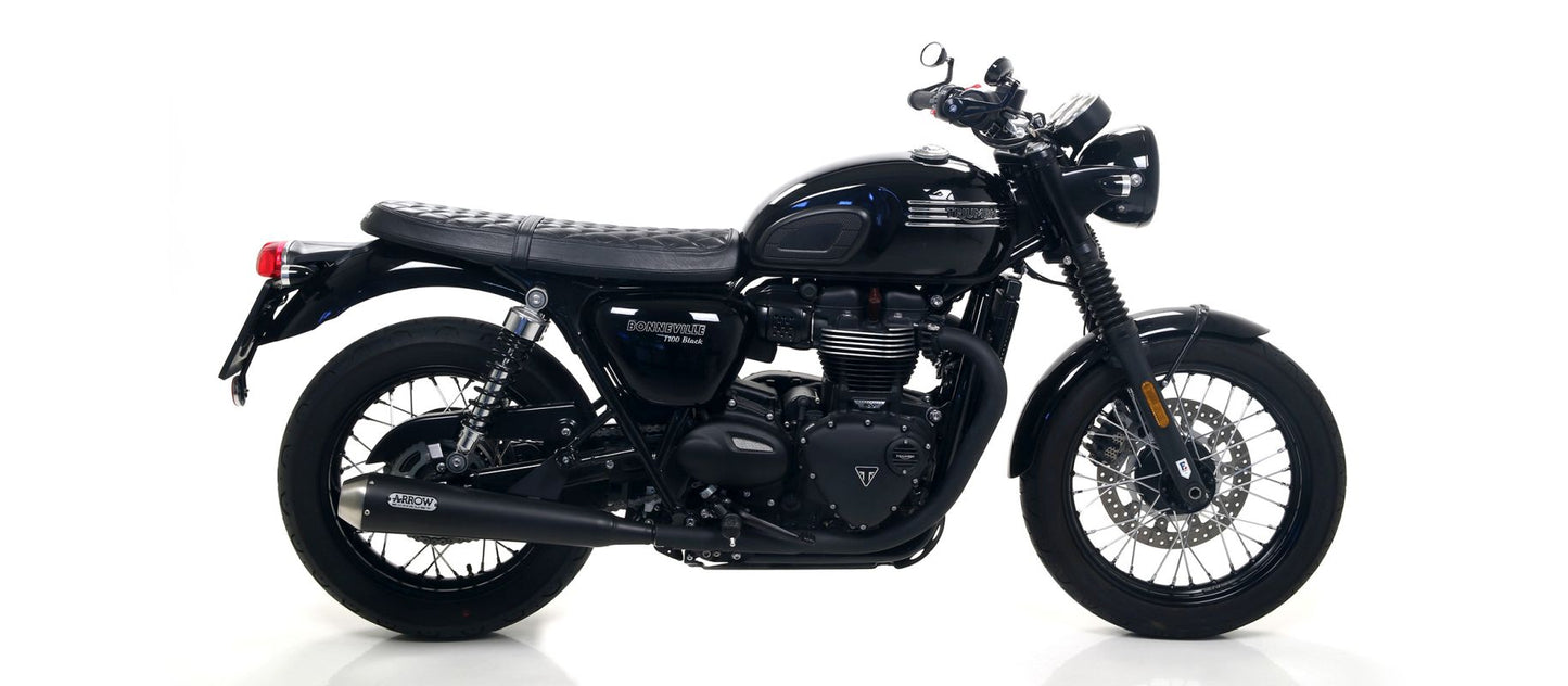 ARROW PRO RACING Triumph Bonneville T120 NiChrome
