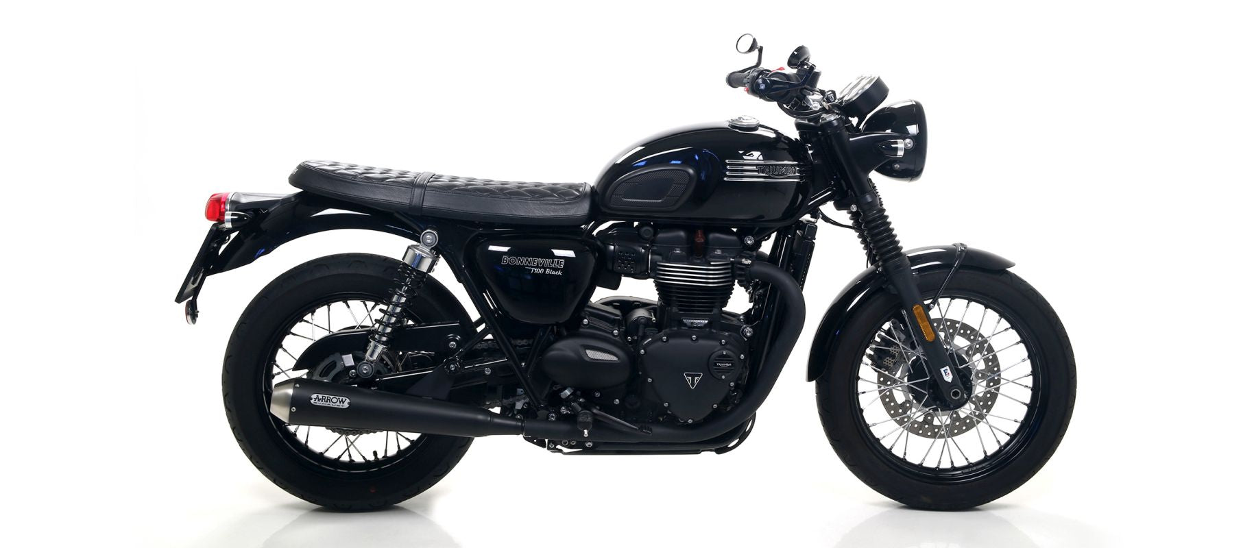 ARROW PRO RACING Triumph Bonneville T120 NiChrome