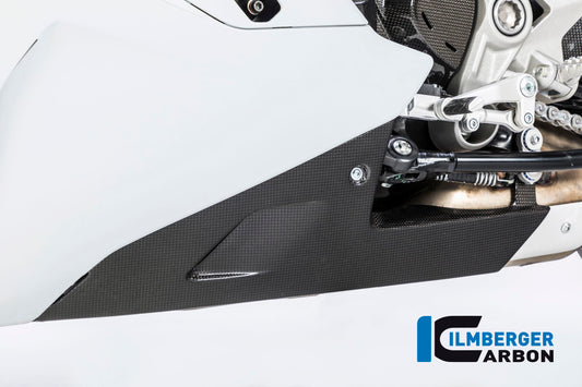 Ilmberger Motorspoilerverlängerung glanz, Carbon Ducati 939 Supersport 2017–2020