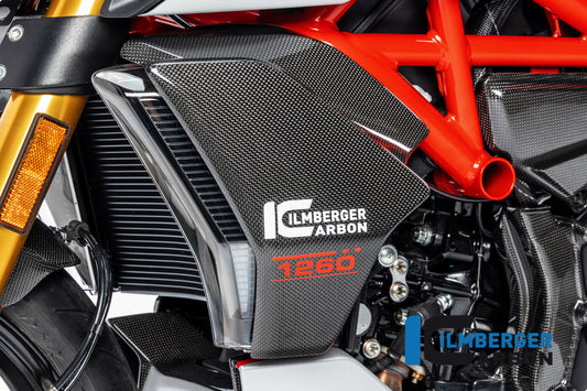 Ilmberger Wasserkühlerverkleidung links Ducati Diavel 1260 2019