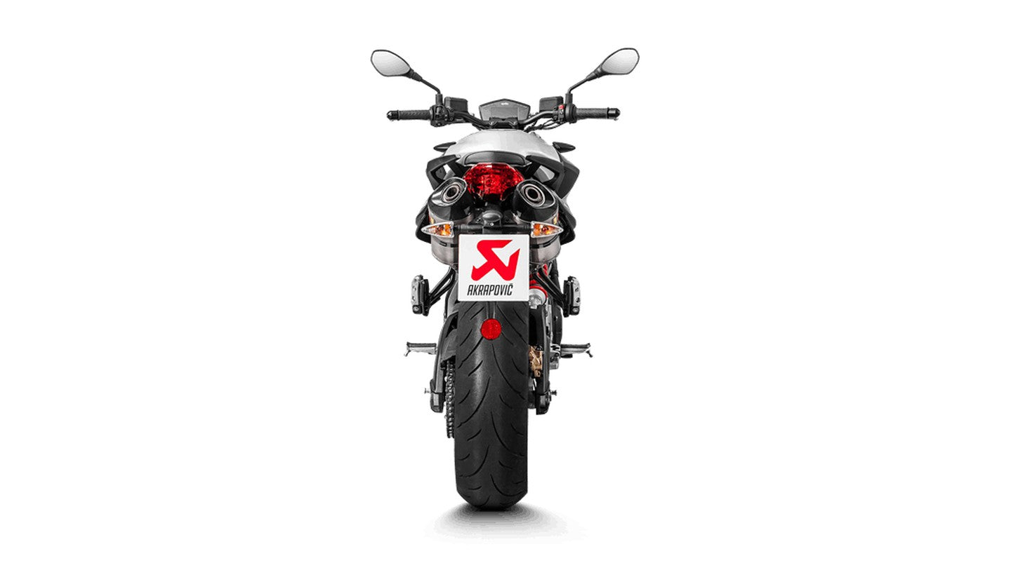 Akrapovic Slip-On Line (Titanium) Aprilia SHIVER 9