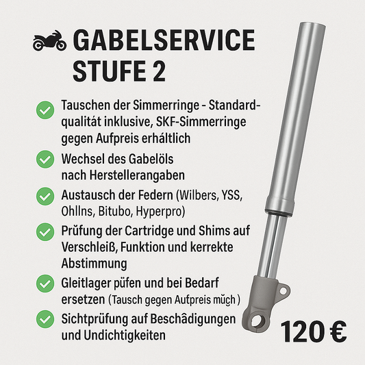 Gabelservice Stufe2