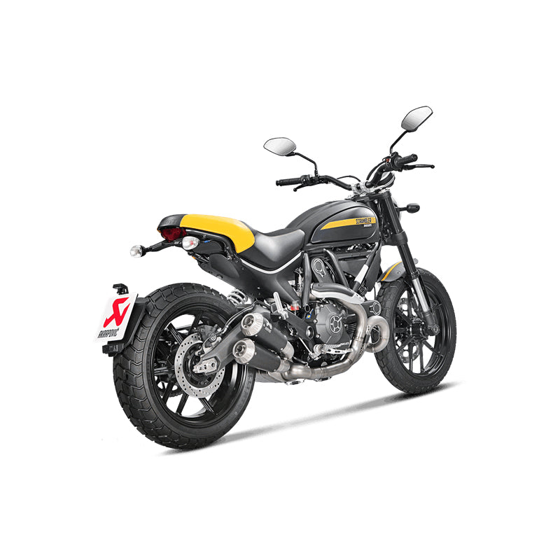 Akrapovic Austauschkrümmer (Titanium) Ducati Scram