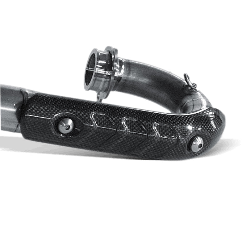 Akrapovic Hitzeschutzschild Carbon Kawasaki KX 250