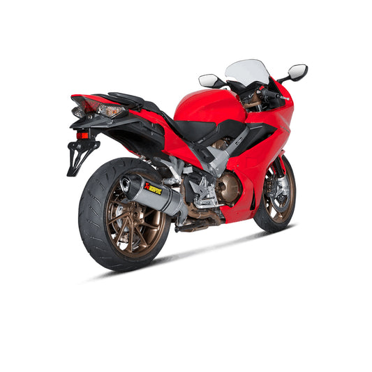 Akrapovic Slip-On Line (Titanium) Honda VFR 800F 2
