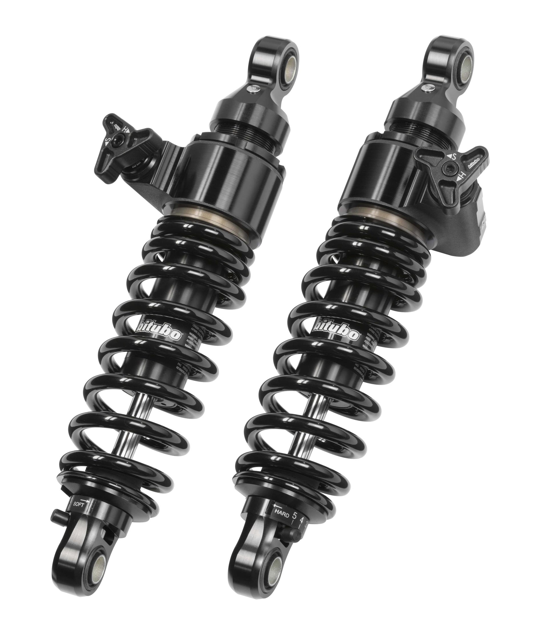 BITUBO Stoßdämpfer Motorrad Stereo hinten schwarz