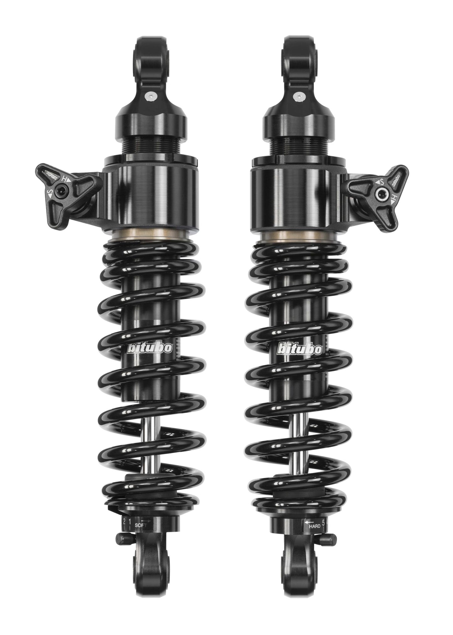 BITUBO Stoßdämpfer Motorrad Stereo hinten schwarz